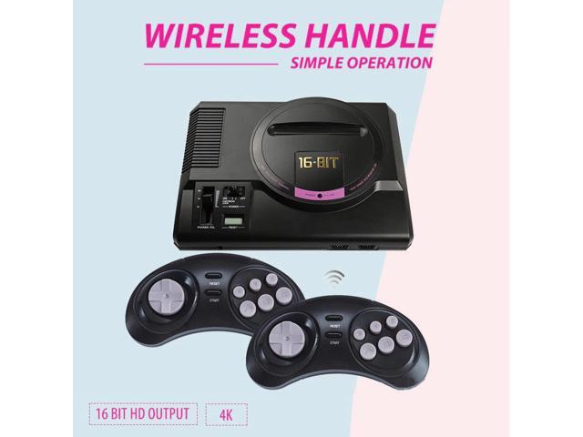 16 Bit Video Game Console SEGA MEGA DRIVE 1 Genesis High Definition TV Out With 24G Wireless Controlle Cartridge