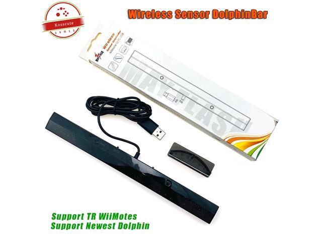 Hot Sales! For Mayflash W010 Wireless Sensor DolphinBar Bluetooth Connect For Wii Remote Plus and PC Support G-sensor Function