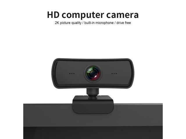 2020 Webcam 1440P HD Web Camera with Built-in HD Microphone 2560 x 1440p USB Plug Play Web Cam 20M pixels Widescreen Video