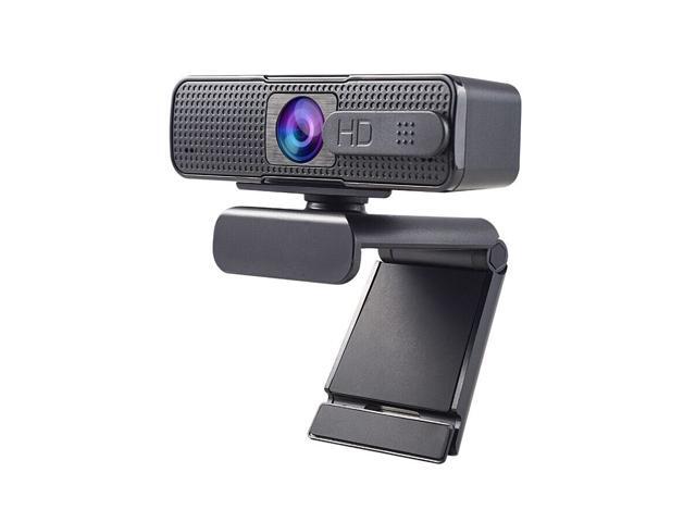 H701 1080P HD Webcam with Privacy Cover Auto Focus w/ Microphone Streaming Camera for Video Conferencing Online Work Home Off