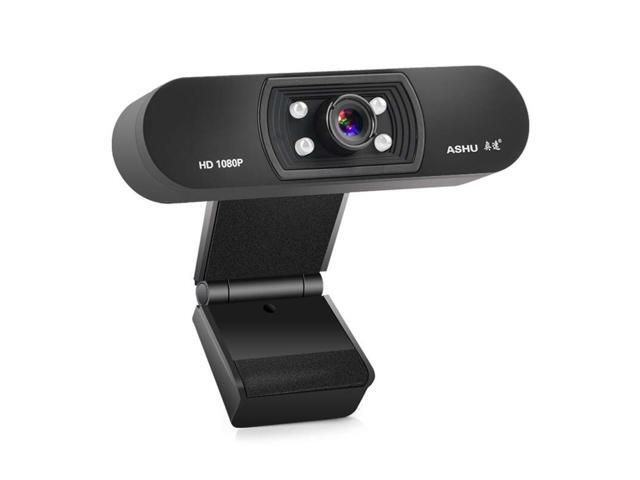 H800 1920*1080P High Definition Webcam HDTV Video Calling Teleconference with Built-in Microphone Camera for Laptop Desktop
