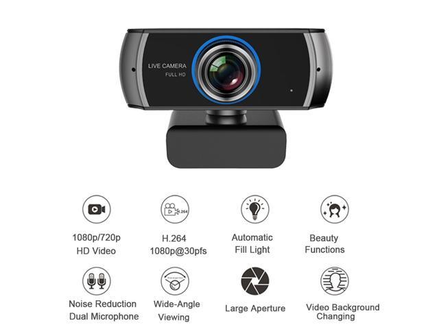 Full HD 1080P Webcam PC Video Meeting Camera Built-in Microphone USB 20 Video Calling Conference Desktop PC Laptop webcam