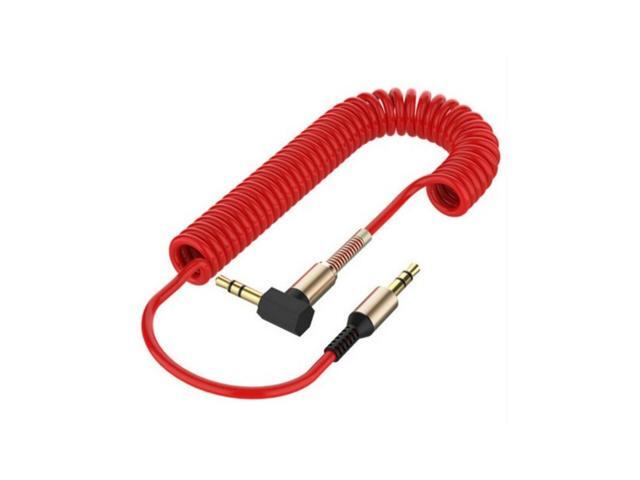 18M 35mm Audio Cable 35 Jack Male to Male Aux Cable Headphone Code 3 Colors for Car Xiaomi redmi 5 plus Oneplus LG Samsung