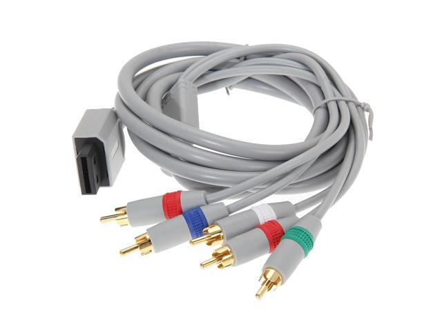 1080P Component Cable HDTV Audio Video AV 5RCA Cable Game Converter Adapter Cord Wire Extension Lines for Nintendo Wii Accessory