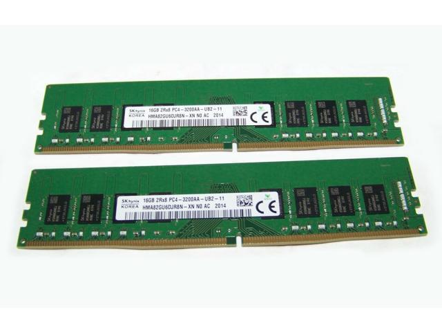NeweggBusiness - SK Hynix HMA82GU6DJR8N-XN 32GB (2X16GB) DDR4 3200