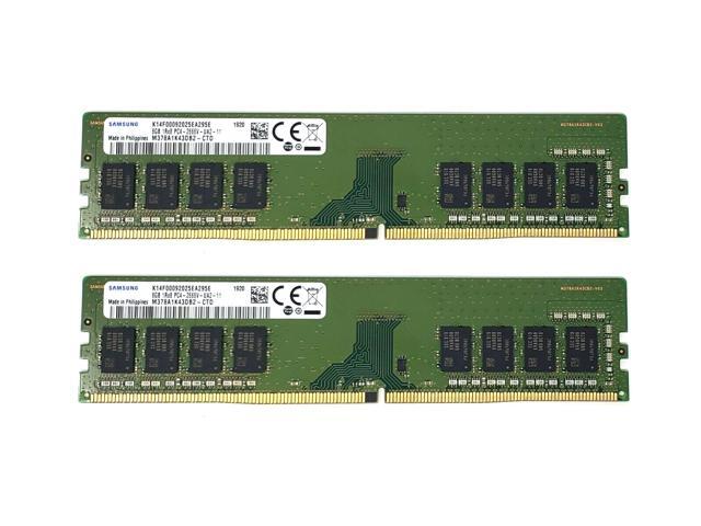 NeweggBusiness - Samsung 16GB(2X8GB) 1Rx8 PC4-2666V-UA2-11