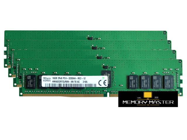 NeweggBusiness - HMA82GR7DJR8N-XN Hynix 64GB(4X16GB) DDR4-25600