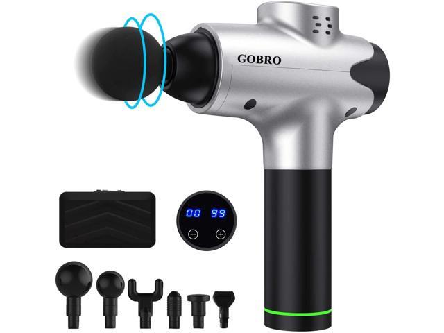 Massage Gun Massage Gun for Athletes Deep Tissue Massage Device Muscle Massager Quiet 20 Speed Settings Full-Body Relief for Physiotherapists