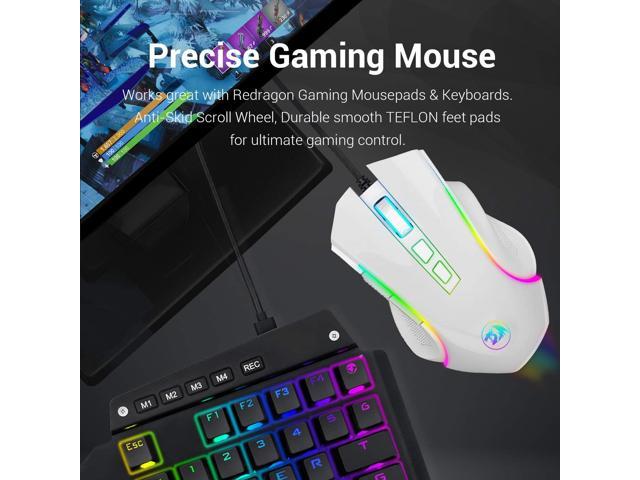 NeweggBusiness - M602 RGB Wired Gaming Mouse RGB Spectrum Backlit