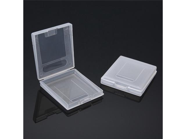 Game Video Case 5PCS White Plastic Game Card Cartridge Cases Boxes Supports Storage Box