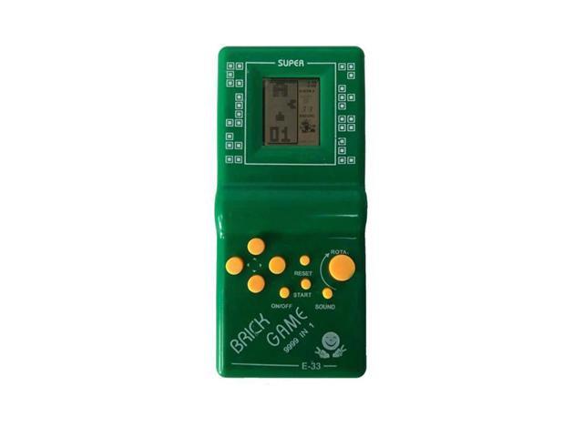 Electronic Tetris Toy Handheld Arcade Classic Brick Lcd Puzzle Game Machine Childhood Gamepad For Kids