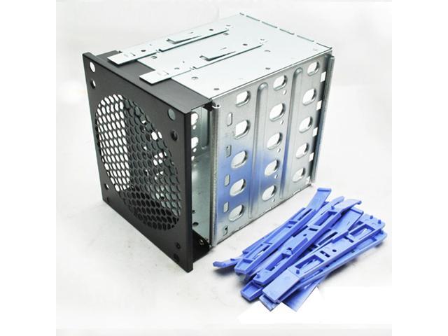 Plastic & Steel 5 Bays SSD Protect Box For 35' SATA SAS IDE HDD enclosure Protect Case 5-bay external SSD docking station