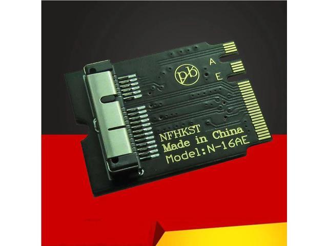 M2 Wifi Adapter BCM943602CS BCM94360CS BCM94331CSAX BCM943224PCIEBT2 BCM94360CD Wireless Card to A+E Key Adapter for PC MAC OS