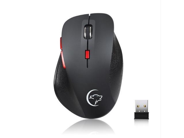 YWYT Wireless Gaming Mouse 6 Button 2400 DPI 24GHz LED Optical USB Computer Mouse Gamer Mice Ergonomic Design Game Mouse