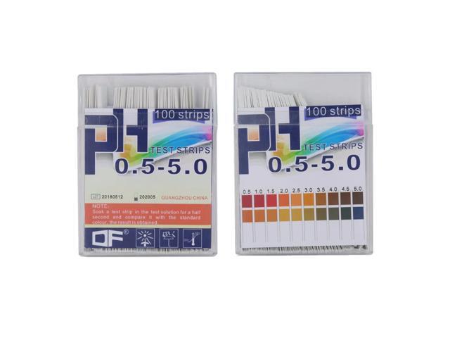 100 PCS PH 05-50 Test Paper Litmus Strips Tester for Saliva Urine Water Soil Testing Universal Application 20%off