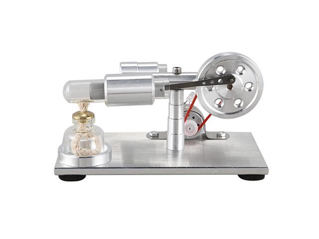 Hot Air Stirling Engine Experiment Model Power Generator Motor Educational Physic Steam Power Toy Design Gifts