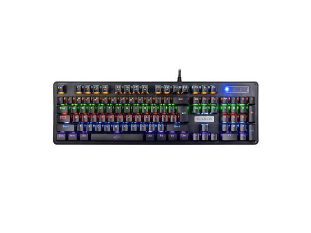 Gaming Keyboard K30 Gaming Mechanical Keyboard Blue Switch Gaming USB 104 Keycaps Gamer Keyboard with Backlight RGB
