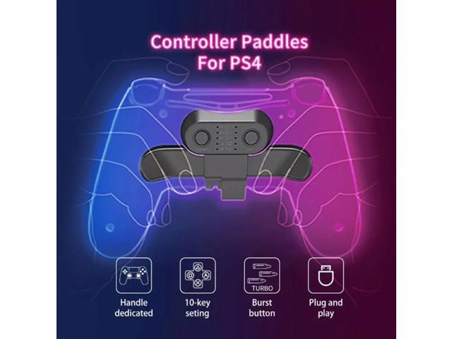 Extended Gamepad Back Button Attachment Joystick Rear Button With Turbo Key Adapter For PS4 Game Controller Accessories