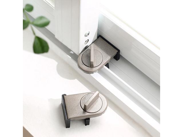 Sliding Sash Stopper Cabinet Locks Straps Doors Security Anti-theft lock Window Sliding Door Baby Kids Child Safety Doors Lock