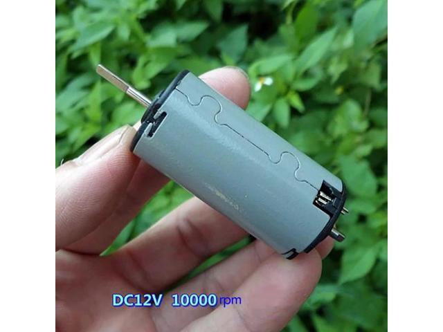 Compensated Carbon Brush Micro Motor DC12V 10000 rpm 023 A Small volume Large Torque Curtain Motor Shaft Diameter 25mm