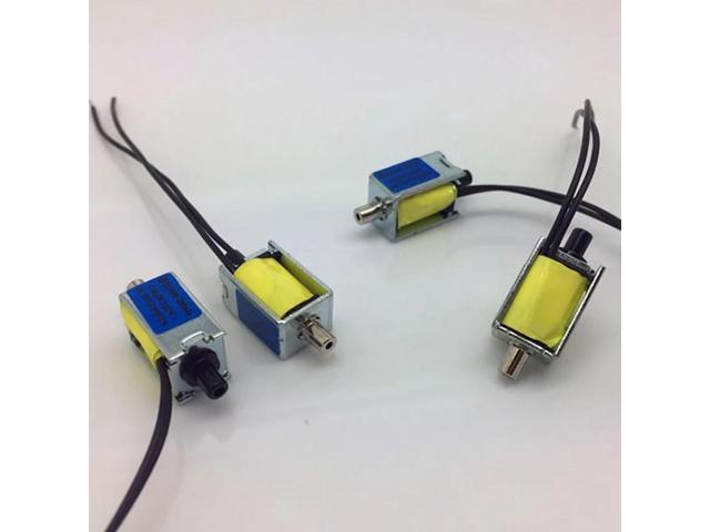 1PC Two-Position Two-way DC 5V Solenoid Valve CJAV08-2B05A1 Normal Closed Exhaust Air Valve Small Electric Control Valve