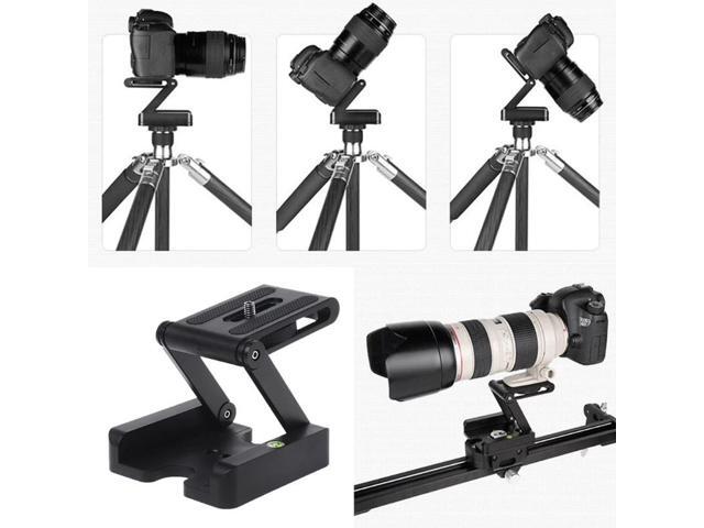 Portable Z-Type Camera Folding Tripod Pan Tilt Ball Head Desktop Stand Holder