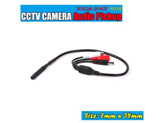 Audio pickup Wide Range Mini CCTV Microphone for Security Camera