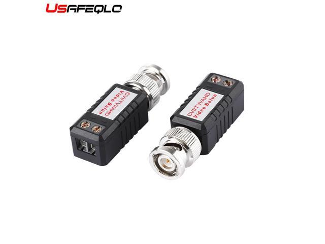 AHD/CVI/TVI CCTV Twisted BNC Passive Video Balun Transceiver COAX CAT5 Camera UTP Cable Coaxial Adapter for camera DVR