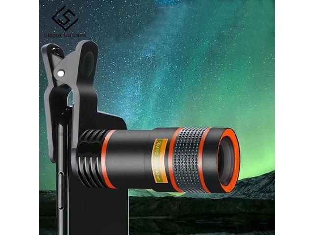 8X HD Zoom Mobile Phone Magnifying Glass Microscope Digital Telescope Camera Lens for Mobile Phone Camera Magnifying Glass