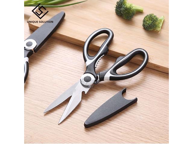 Stainless Steel Kitchen Scissors Multipurpose Purpose Shears Tool for Meat Vegetable Barbecue Tool Scissors Kitchen Supplies