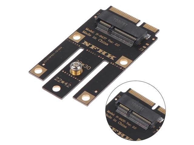 M2 NGFF to mini pci-e (pcie+usb) adapter for m2 wifi bluetooth wireless card