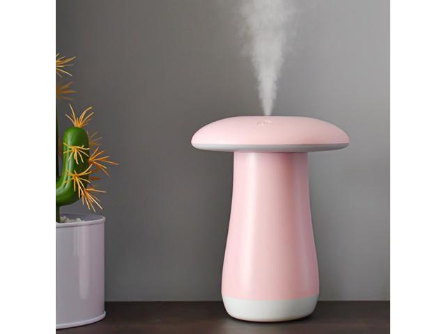 Mushroom Aromatherapy Night Light Bedroom Bedside Sleep Air Humidifier Sleep Aid Lamp Automatic Alcohol Sprayer