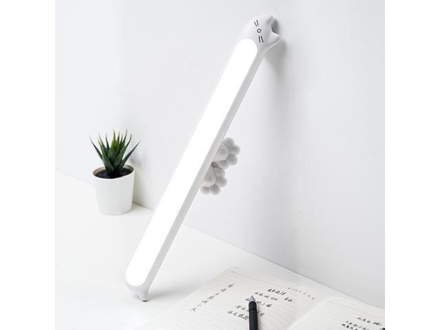 Cartoon Cat Student Dormitory LED Desk Lamp Desk Eye Protection Reading Lamp Specification: Plug-in Natural Light