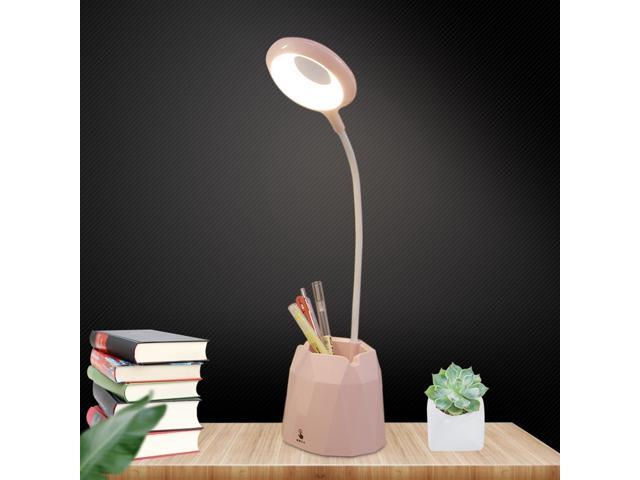 Creative Pen Holder Touch Switch Student Reading Light Eye-protection Small Table Lamp with 3 Gear Dimming Capacity:4000mAh
