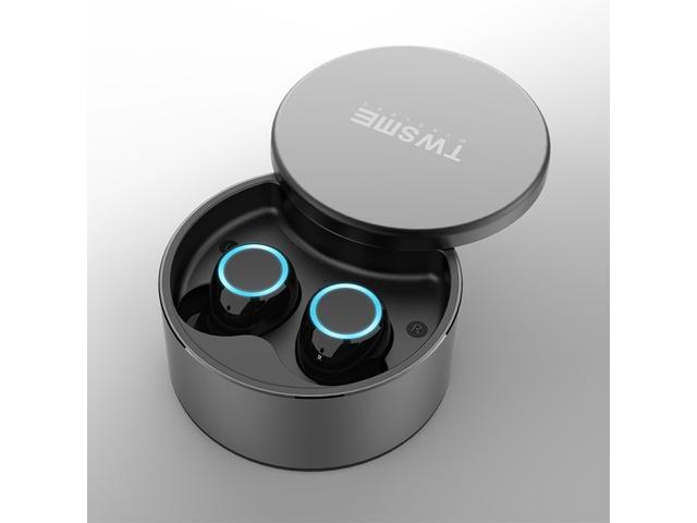 V6 Bluetooth Earphone TWS Wireless Headset Bluetooth 50 Handsfree Sport Earphones with Charging Box