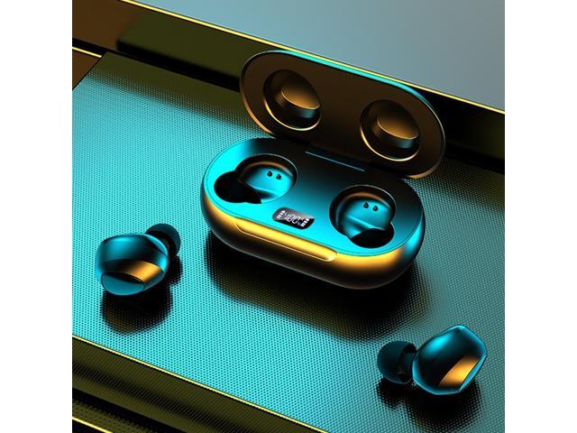 R185 Bluetooth 50 TWS Digital Display Wireless Bluetooth Earphone with Charging Box Support Touch & Siri & Battery Display & Wireless Charging