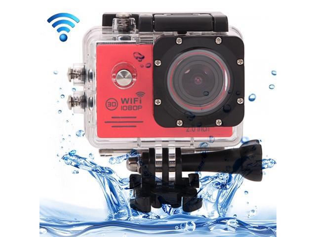 SJ7000 Full HD 1080P 20 inch LCD Screen Novatek 96655 WiFi Sports Camcorder Camera with Waterproof Case 170 Degrees HD Wide-angle Lens 30m