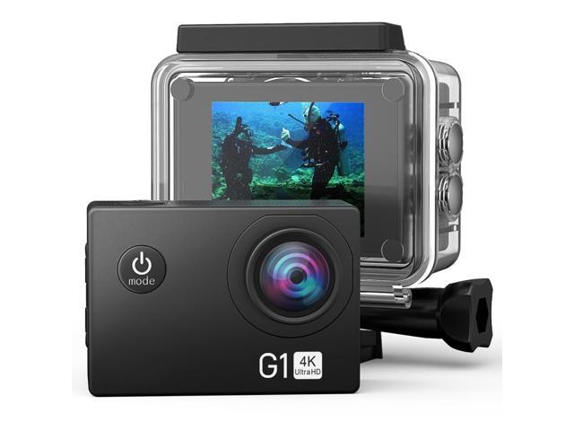 G1 4K 16 Million Pixel Sports Camera With Waterproof Case WiFi Remote Control DV Camera 20 Inch 170 A+ Wide Angle