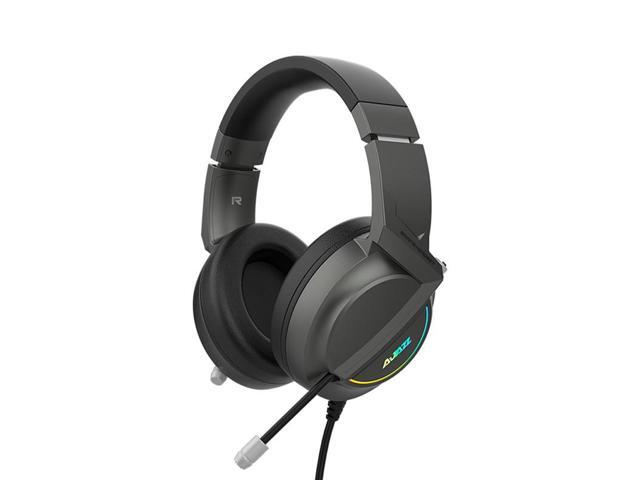 Ajazz AX365 Stereo Surround 71 Channel Listening Positioning USB Wire Control Switch Internet Cafe Gaming Headset Cable Length: 21m