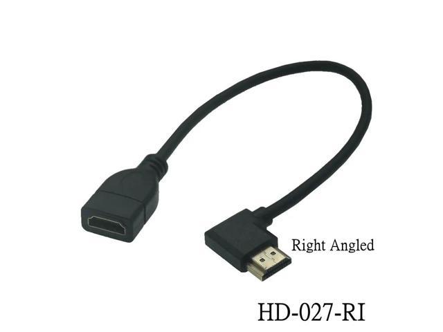 Electrónica Rey Câble Adaptateur duplicateur HDMI mâle vers Double HDMI  femalle, Noir 1080p Full HD