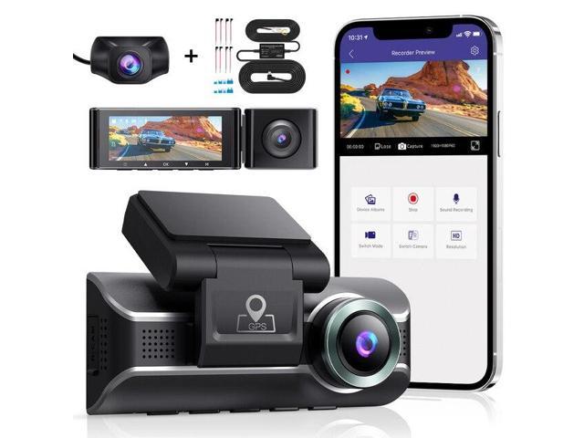 NeweggBusiness - 24H Monitor Wifi Car DVR HD 1080P Dash Cam Auto