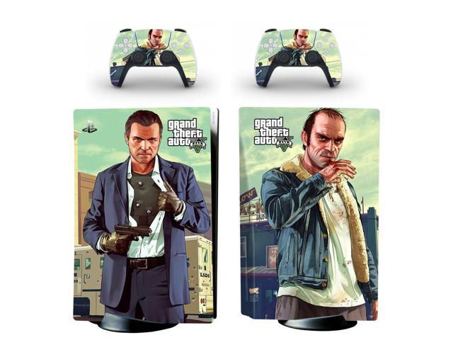 Grand Theft Auto GTA PS5 Standard Disc Skin Sticker Decal Cover for  PlayStation 5 Console and