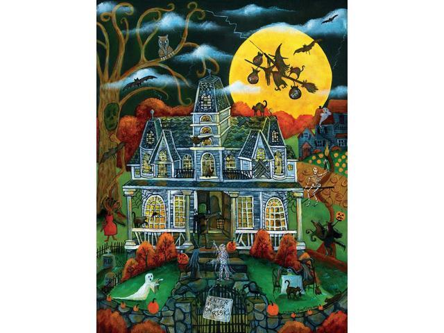 Sunsout 2019 Halloween Potions and Tricks by Artist Cheryl Bartley 500 Piece Halloween Jigsaw Puzzle