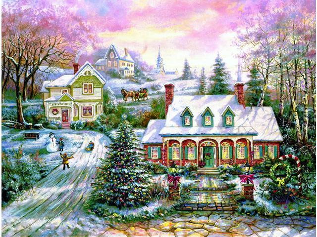 SUNSOUT INC Holiday Magic 1000 pc Jigsaw Puzzle
