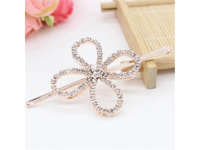 1PC Bling Star Mouth Cat Crystal Hairpins for Women Girls Hair Clips Pins Barrette Tools Hair Accessories Rhinestone Hair Clips