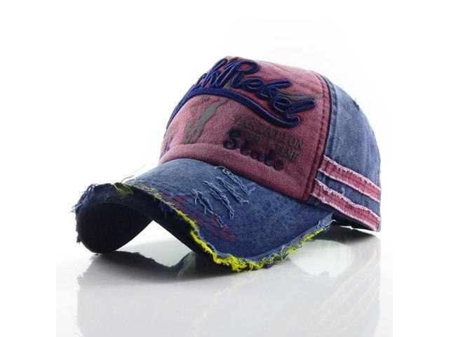 Hot Baseball Cap Men Hip Hop Hat Washed Cloth Retro Letter Bone Sun Hats Adjustable Casual Hat Women's Hat Cotton Icon Cap