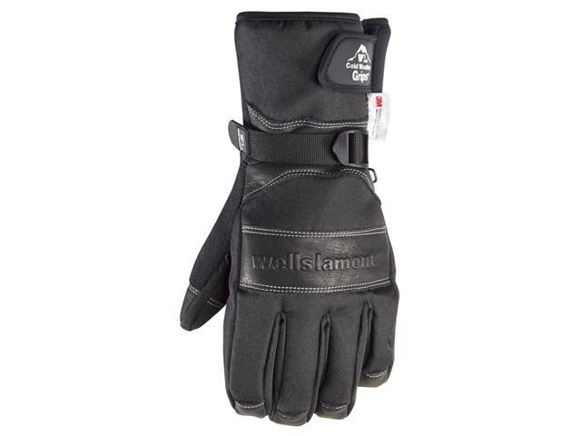 Wells Lamont XXL Cowhide Leather Winter Black Gloves - Case Of: 1; Each Pack Qty: 1;