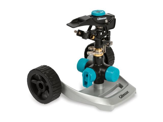 Gilmour Plastic Wheeled Base Impact Sprinkler 5800 sq ft - Case Of: 1;