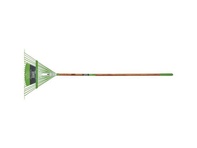 Ames 6125 in L x 22 in W Steel Leaf Rake Wood - Case Of: 12