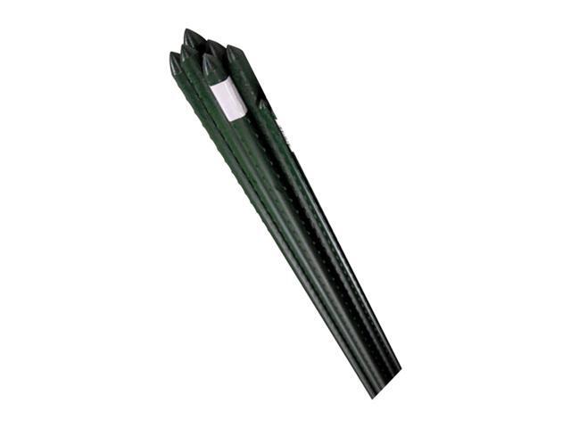 Gardener's Blue Ribbon 6 ft H x 5/8 in W Green Steel Plant Support - Case Of: 10; Each Pack Qty: 1